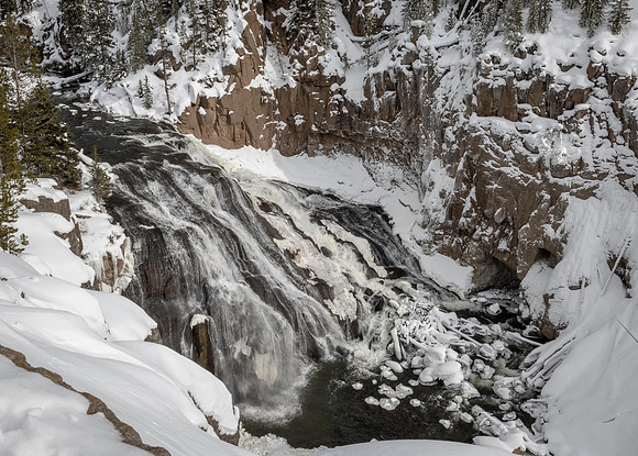 2323 Partially Frozen Gibbon Falls